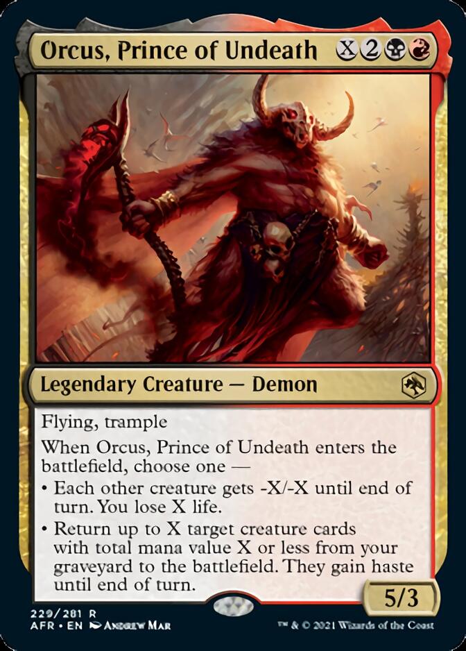 Orcus, Prince of Undeath [Dungeons & Dragons: Adventures in the Forgotten Realms] | Tabernacle Games