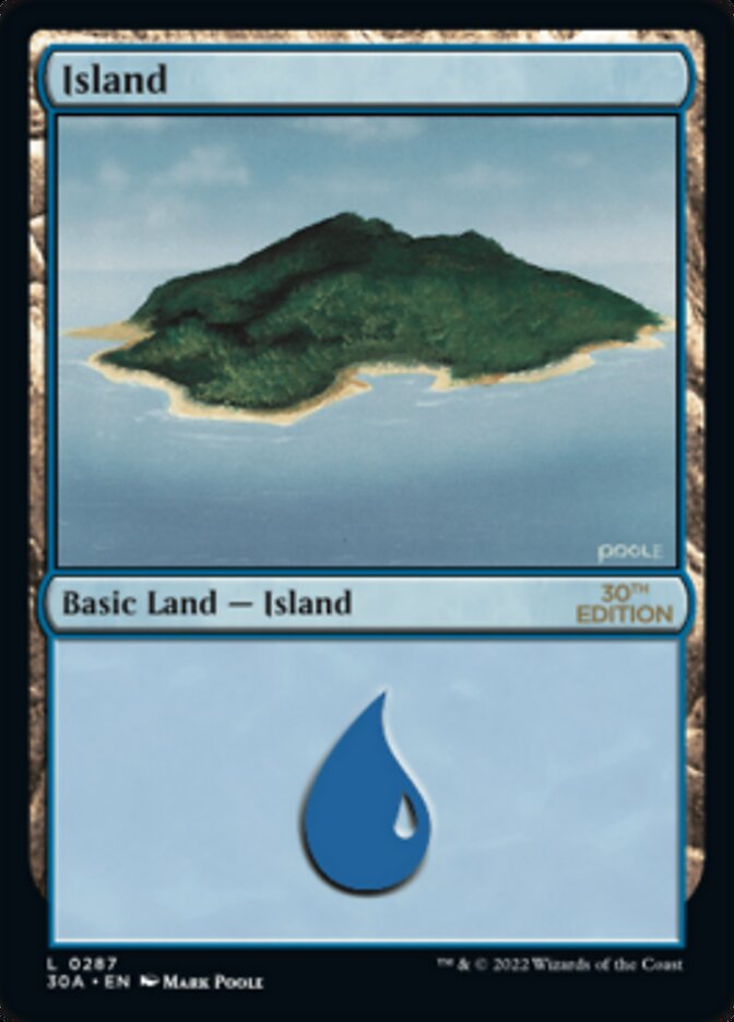 Island (287) [30th Anniversary Edition] | Tabernacle Games