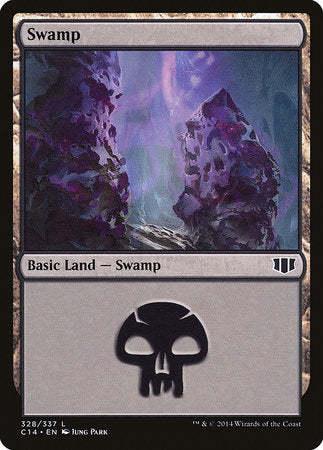 Swamp (328) [Commander 2014] | Tabernacle Games