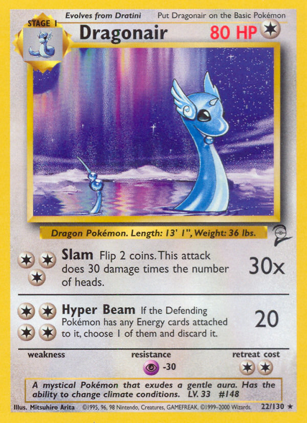 Dragonair (22/130) [Base Set 2] | Tabernacle Games