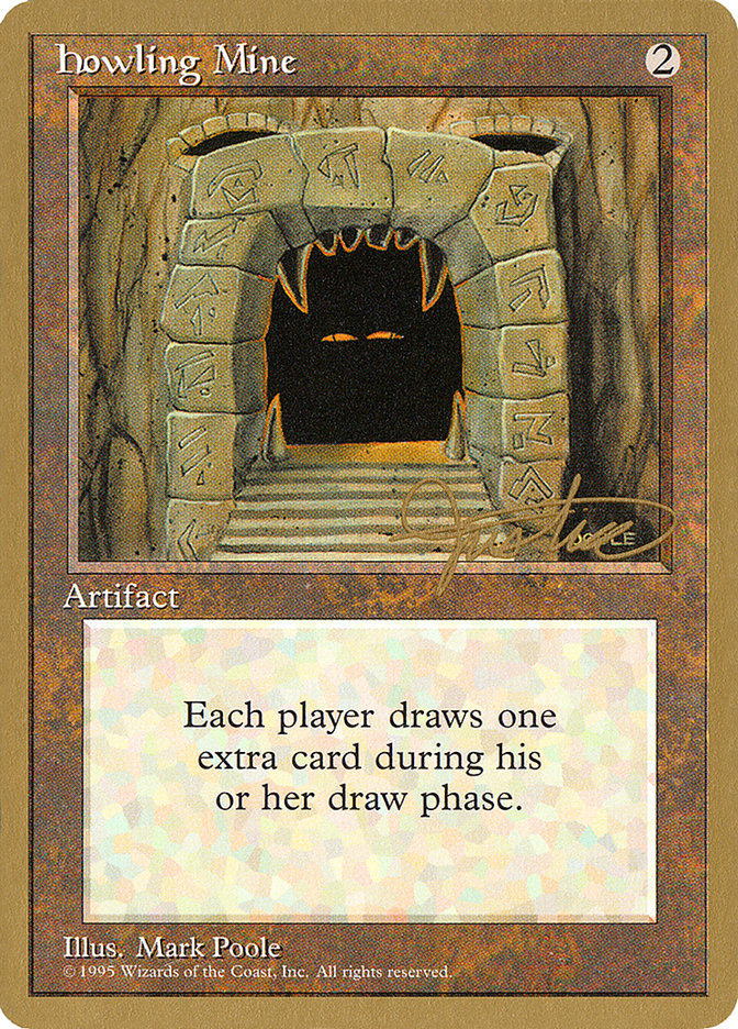Howling Mine (Mark Justice) [Pro Tour Collector Set] | Tabernacle Games