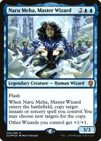 Naru Meha, Master Wizard [Dominaria Promos] | Tabernacle Games