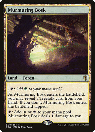 Murmuring Bosk [Commander 2016] | Tabernacle Games