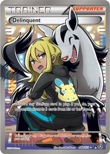 Delinquent (98b/122) (Full Art) (Alternate Art Promo) [XY: BREAKpoint] | Tabernacle Games