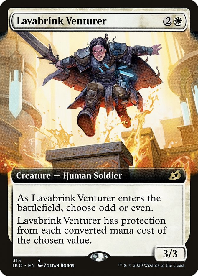 Lavabrink Venturer (Extended Art) [Ikoria: Lair of Behemoths] | Tabernacle Games