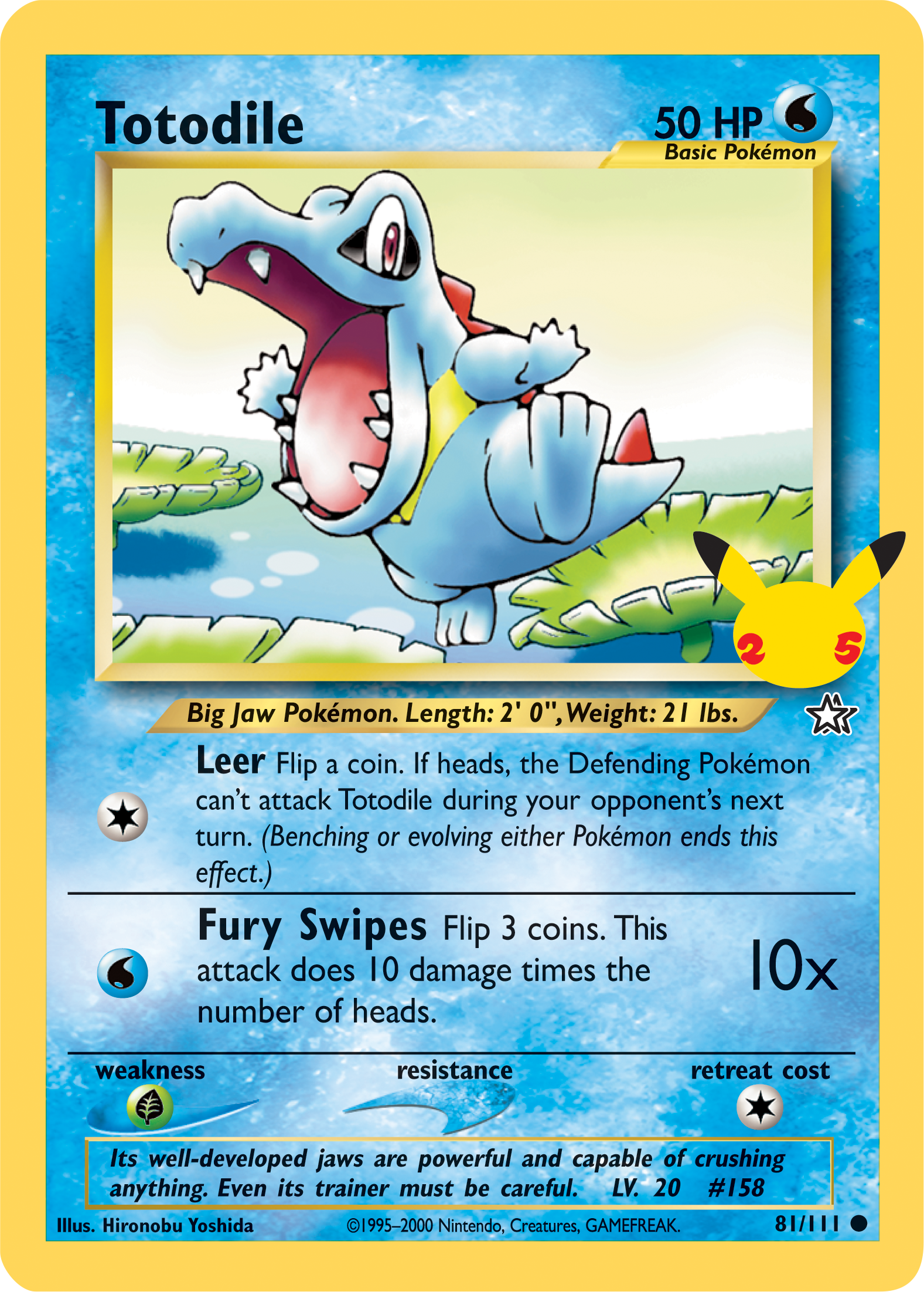 Totodile (81/111) [First Partner Pack] | Tabernacle Games