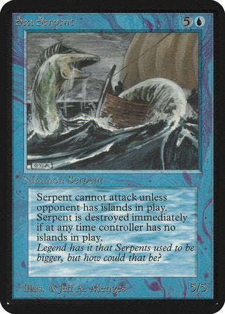 Sea Serpent [Limited Edition Alpha] | Tabernacle Games