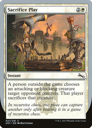 Sacrifice Play [Unstable] | Tabernacle Games