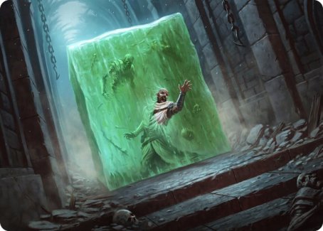 Gelatinous Cube Art Card [Dungeons & Dragons: Adventures in the Forgotten Realms Art Series] | Tabernacle Games