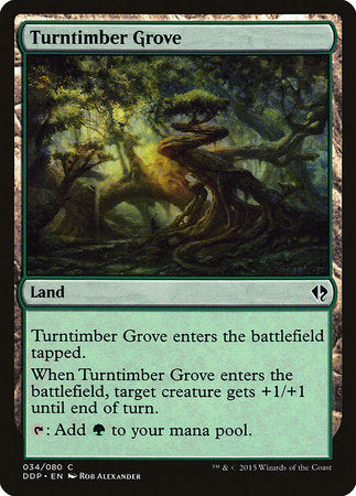 Turntimber Grove [Duel Decks: Zendikar vs. Eldrazi] | Tabernacle Games