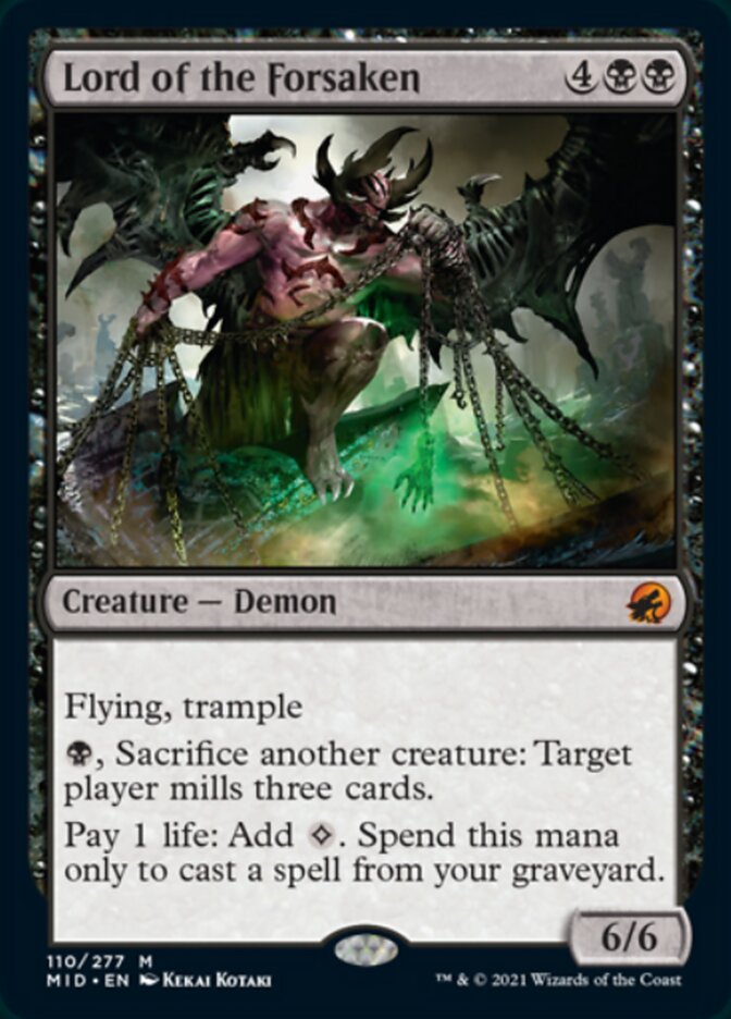 Lord of the Forsaken [Innistrad: Midnight Hunt] | Tabernacle Games