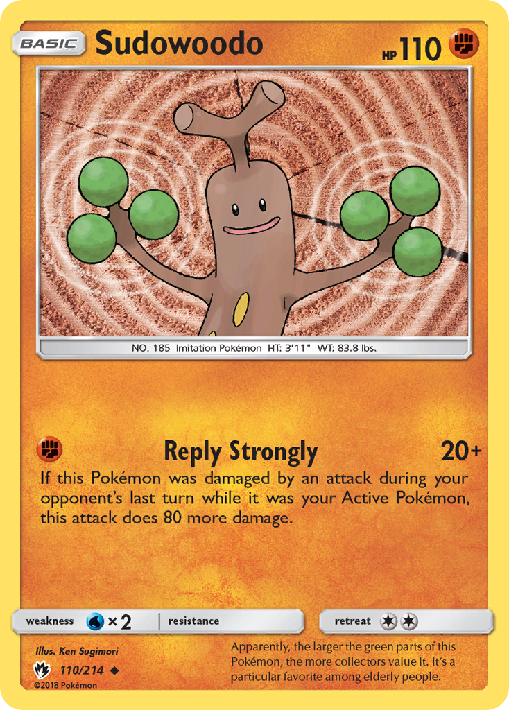 Sudowoodo (110/214) [Sun & Moon: Lost Thunder] | Tabernacle Games