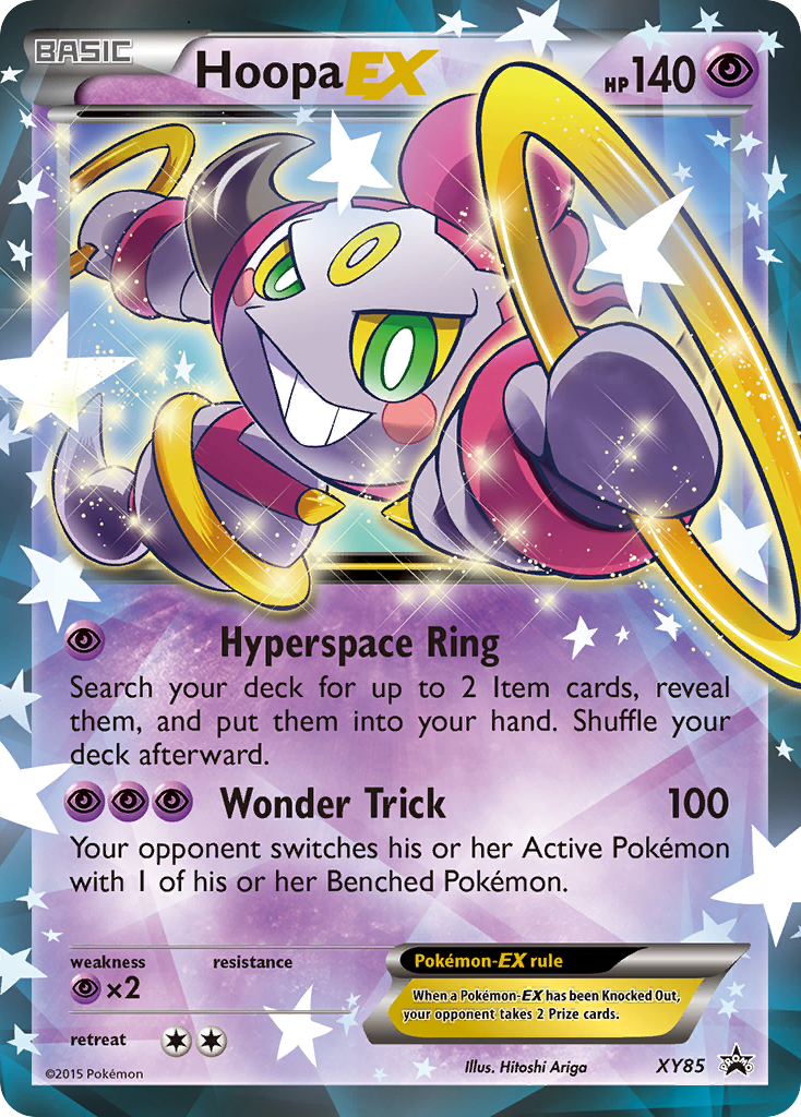 Hoopa EX (XY85) (Collection Promo) [XY: Black Star Promos] | Tabernacle Games