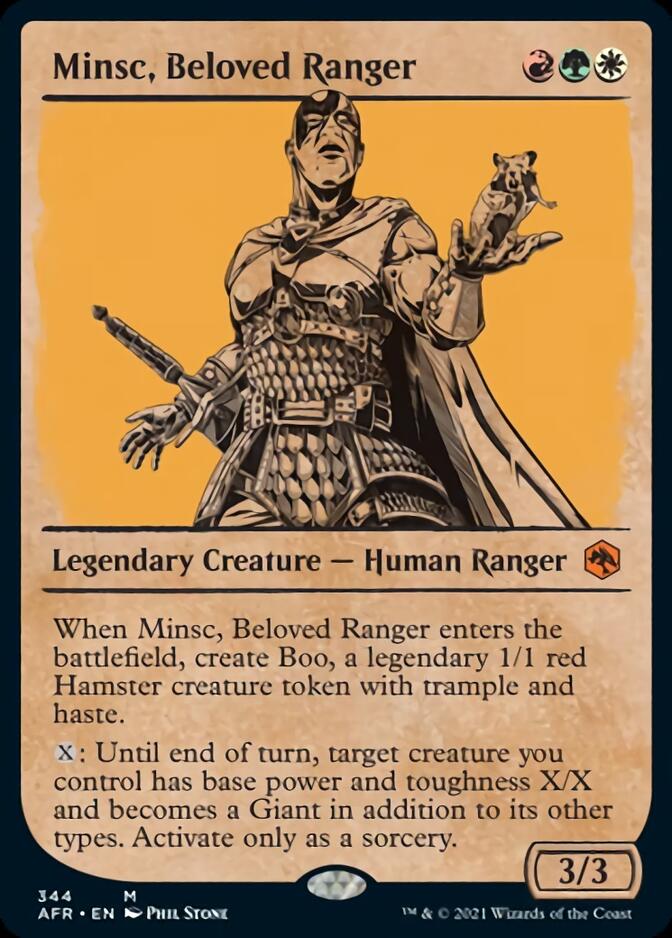 Minsc, Beloved Ranger (Showcase) [Dungeons & Dragons: Adventures in the Forgotten Realms] | Tabernacle Games