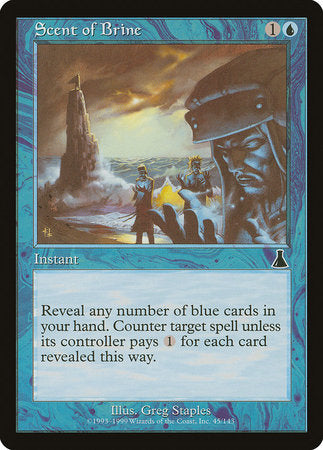 Scent of Brine [Urza's Destiny] | Tabernacle Games