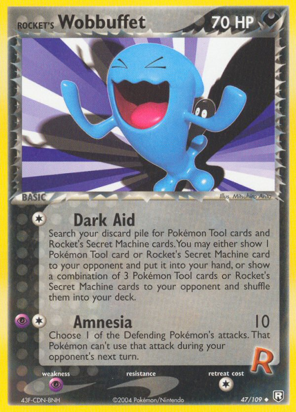 Rocket's Wobbuffet (47/109) [EX: Team Rocket Returns] | Tabernacle Games