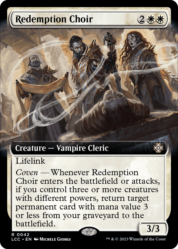 Redemption Choir (Extended Art) [The Lost Caverns of Ixalan Commander] | Tabernacle Games