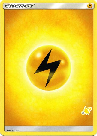 Lightning Energy (Pikachu Stamp #3) [Battle Academy 2020] | Tabernacle Games