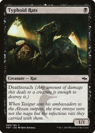 Typhoid Rats [Fate Reforged] | Tabernacle Games