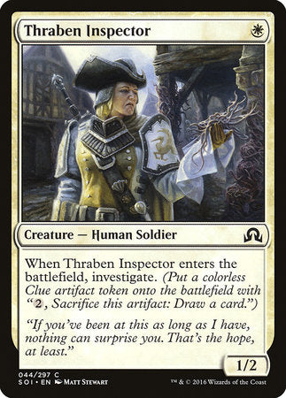 Thraben Inspector [Shadows over Innistrad] | Tabernacle Games