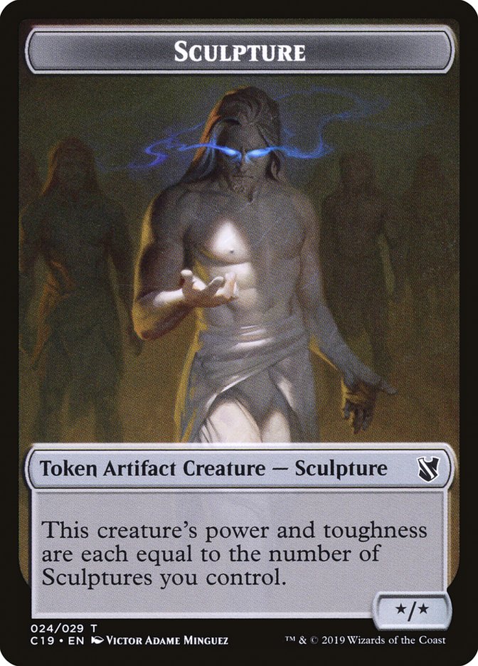 Sculpture [Commander 2019 Tokens] | Tabernacle Games