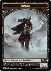 Zombie // Goblin Double-sided Token (Game Night) [Core Set 2019 Tokens] | Tabernacle Games