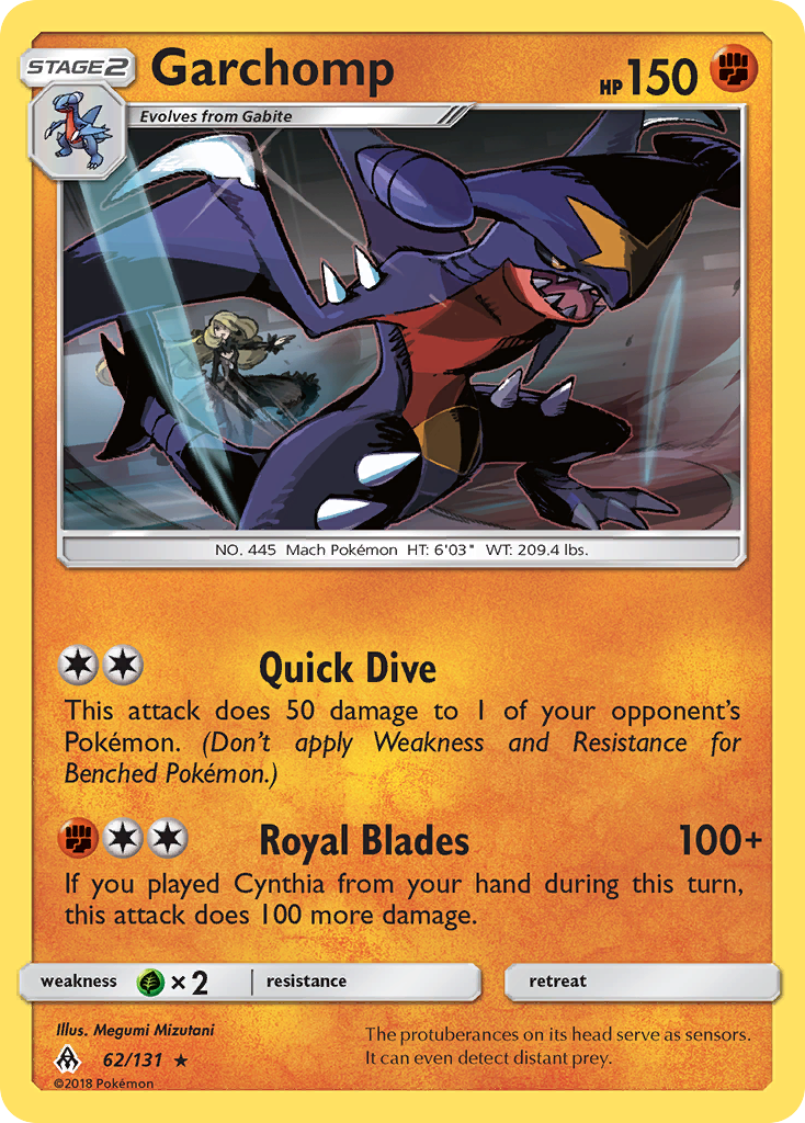 Garchomp (62/131) [Sun & Moon: Forbidden Light] | Tabernacle Games