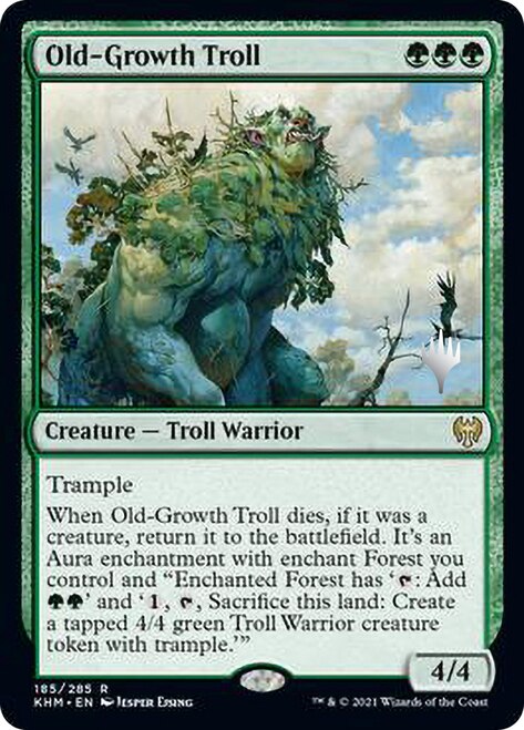 Old-Growth Troll [Kaldheim Promo Pack] | Tabernacle Games