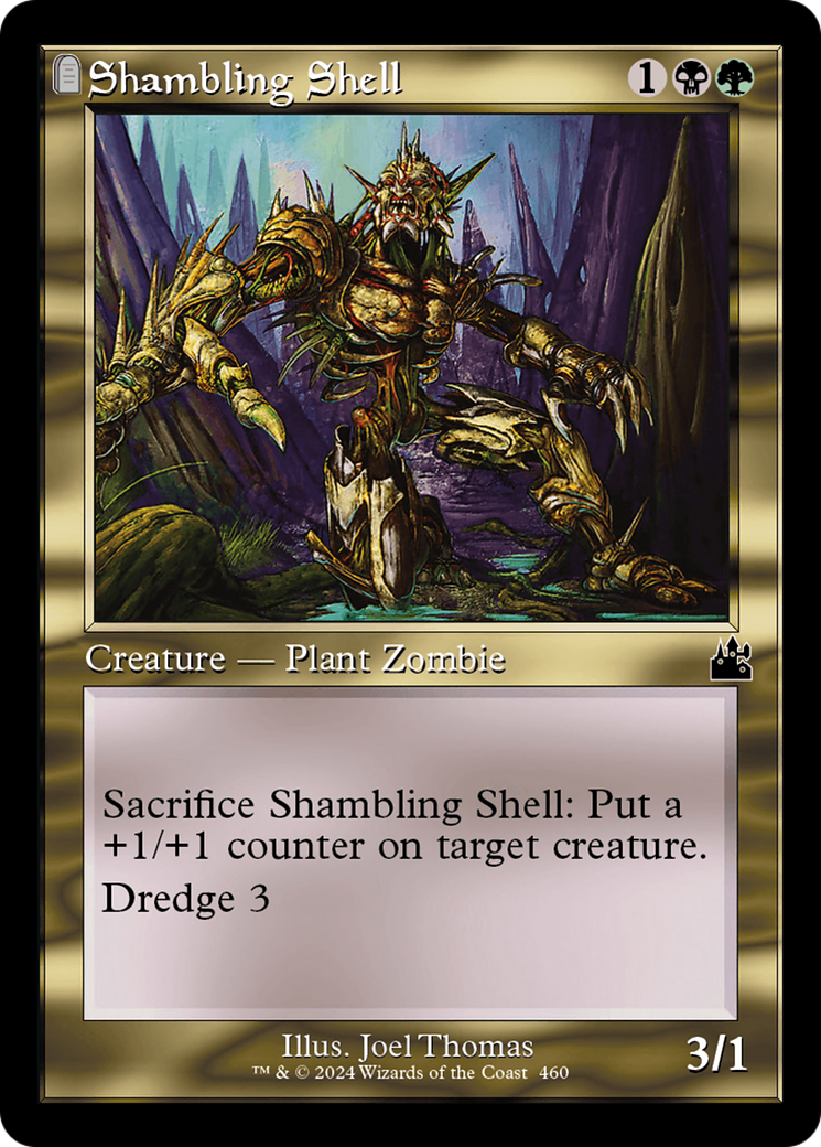 Shambling Shell (Retro Frame) [Ravnica Remastered] | Tabernacle Games