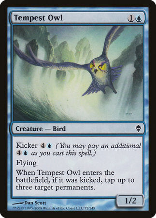 Tempest Owl [Zendikar] | Tabernacle Games