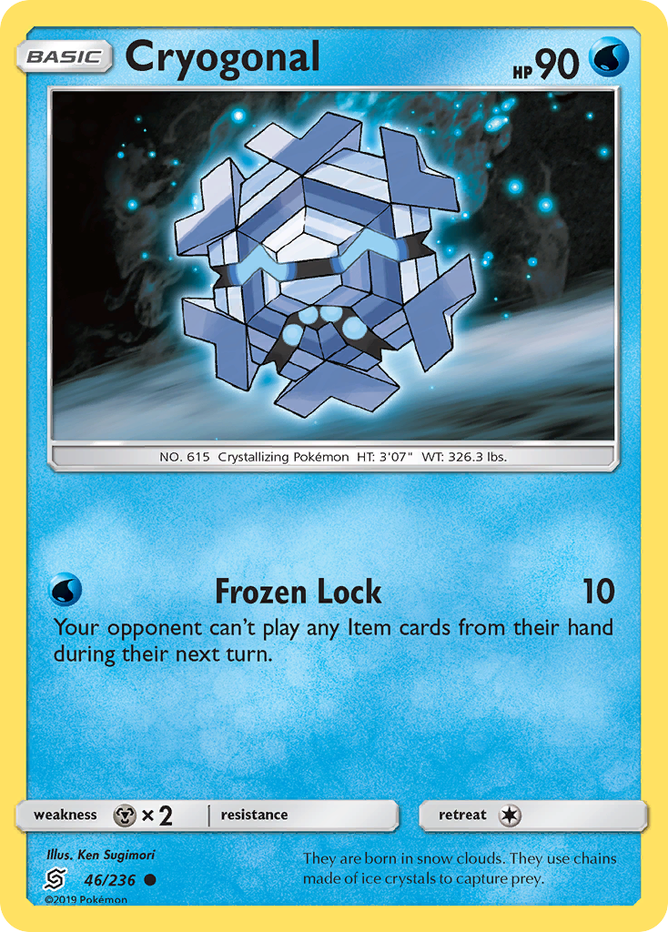 Cryogonal (46/236) [Sun & Moon: Unified Minds] | Tabernacle Games