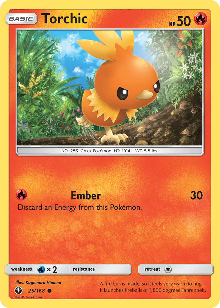 Torchic (25/168) [Sun & Moon: Celestial Storm] | Tabernacle Games