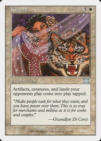 Kismet [Classic Sixth Edition] | Tabernacle Games