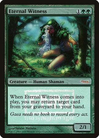 Eternal Witness [Friday Night Magic 2008] | Tabernacle Games