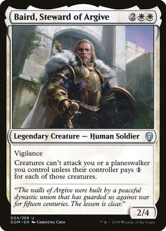 Baird, Steward of Argive [Dominaria] | Tabernacle Games