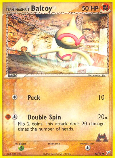 Team Magma's Baltoy (60/95) [EX: Team Magma vs Team Aqua] | Tabernacle Games