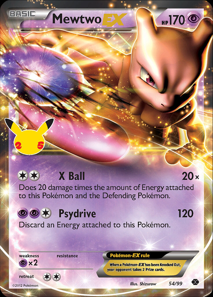 Mewtwo EX (54/99) [Celebrations: 25th Anniversary - Classic Collection] | Tabernacle Games