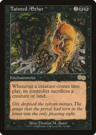 Tainted Aether [Urza's Saga] | Tabernacle Games