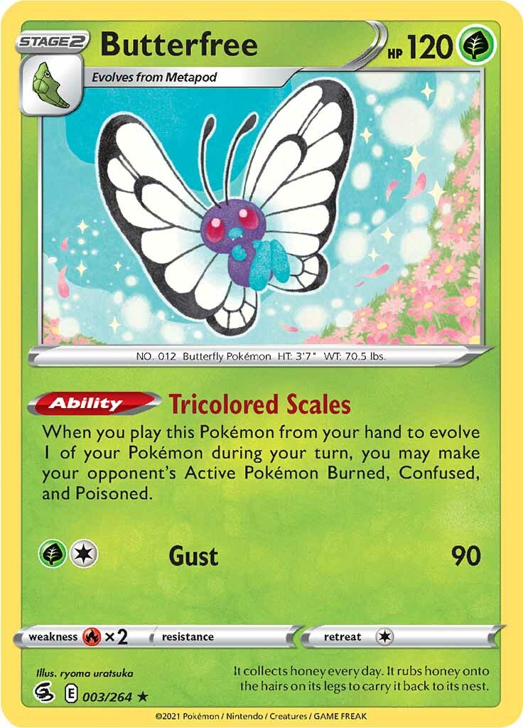 Butterfree (003/264) [Sword & Shield: Fusion Strike] | Tabernacle Games