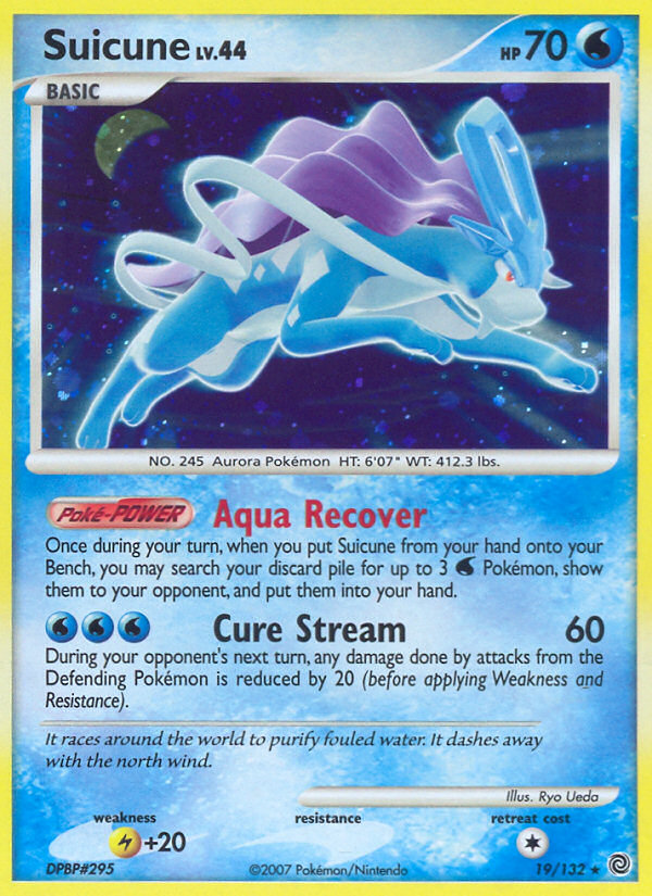 Suicune (19/132) [Diamond & Pearl: Secret Wonders] | Tabernacle Games