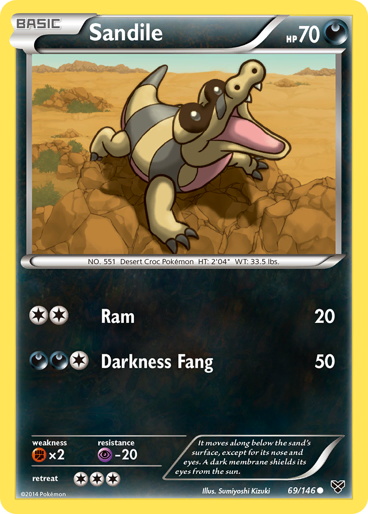 Sandile (69/146) [XY: Base Set] | Tabernacle Games