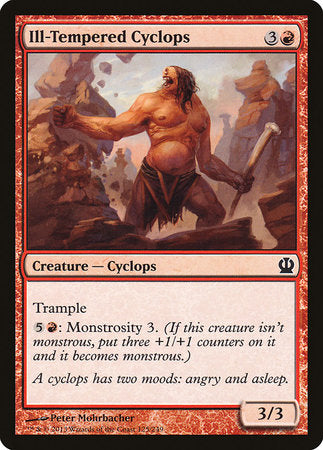 Ill-Tempered Cyclops [Theros] | Tabernacle Games