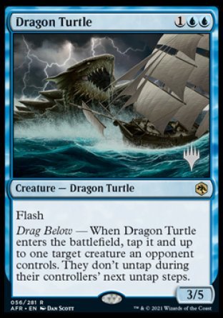 Dragon Turtle (Promo Pack) [Dungeons & Dragons: Adventures in the Forgotten Realms Promos] | Tabernacle Games