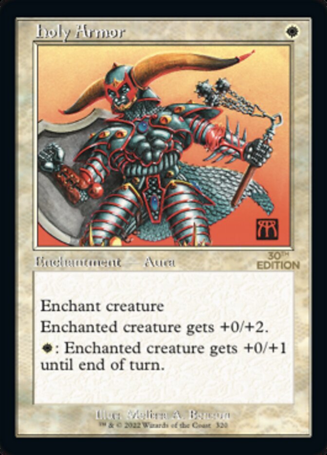 Holy Armor (Retro) [30th Anniversary Edition] | Tabernacle Games