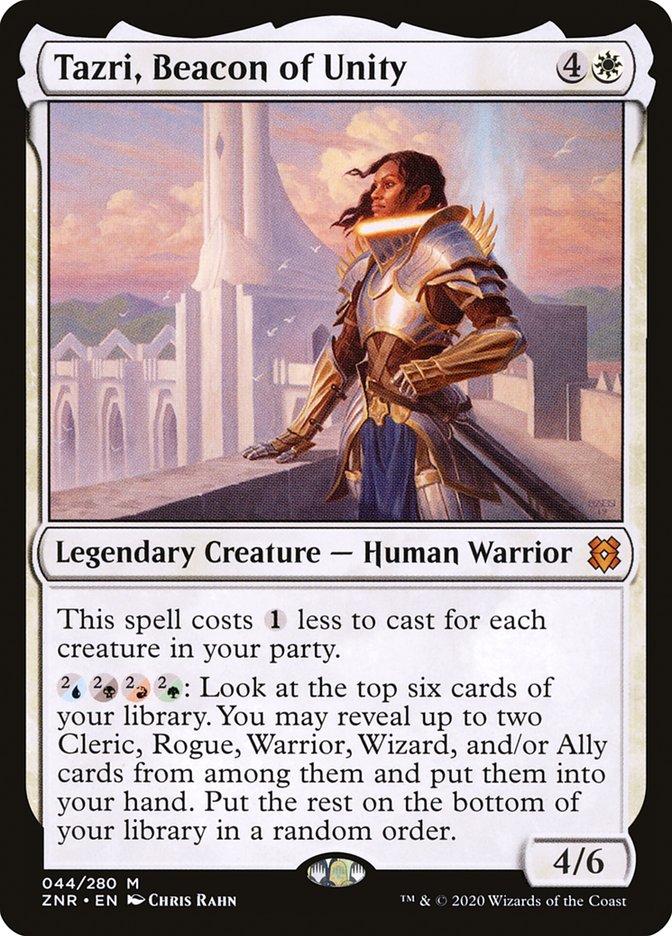 Tazri, Beacon of Unity [Zendikar Rising] | Tabernacle Games