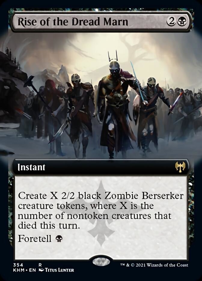 Rise of the Dread Marn (Extended Art) [Kaldheim] | Tabernacle Games