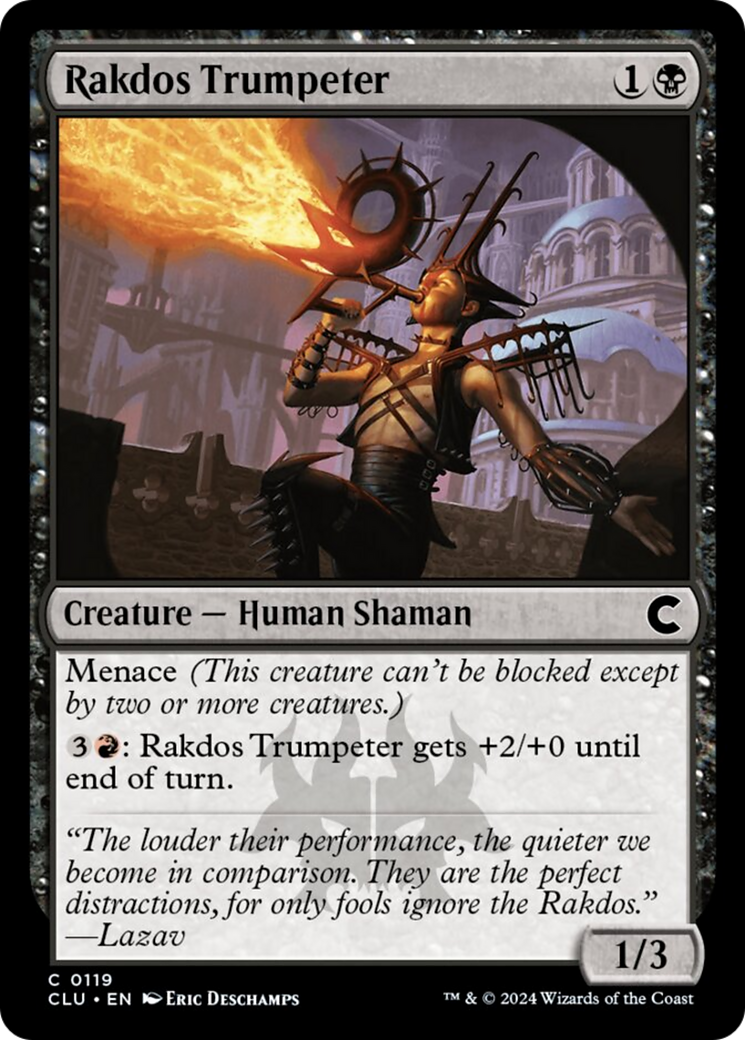 Rakdos Trumpeter [Ravnica: Clue Edition] | Tabernacle Games