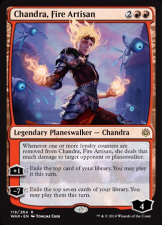 Chandra, Fire Artisan [War of the Spark] | Tabernacle Games