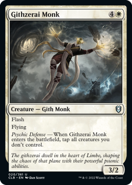 Githzerai Monk [Commander Legends: Battle for Baldur's Gate] | Tabernacle Games