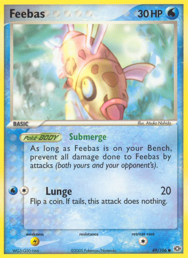 Feebas (49/106) [EX: Emerald] | Tabernacle Games